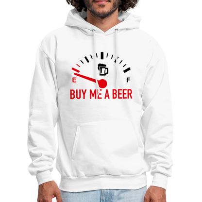 Buy Me a Beer Hoodie - Color: white