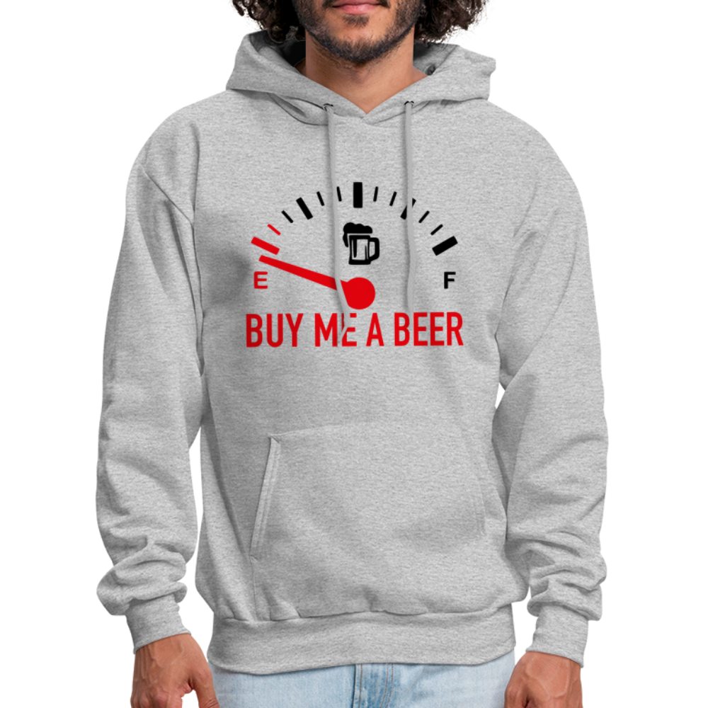 Buy Me a Beer Hoodie - Color: heather gray