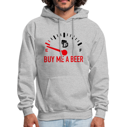 Buy Me a Beer Hoodie - Color: heather gray