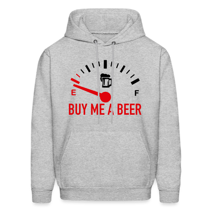 Buy Me a Beer Hoodie - Color: heather gray