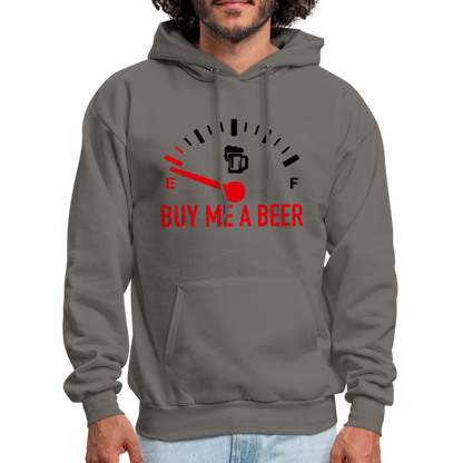 Buy Me a Beer Hoodie - Color: asphalt gray