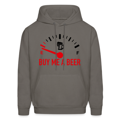 Buy Me a Beer Hoodie - Color: heather gray