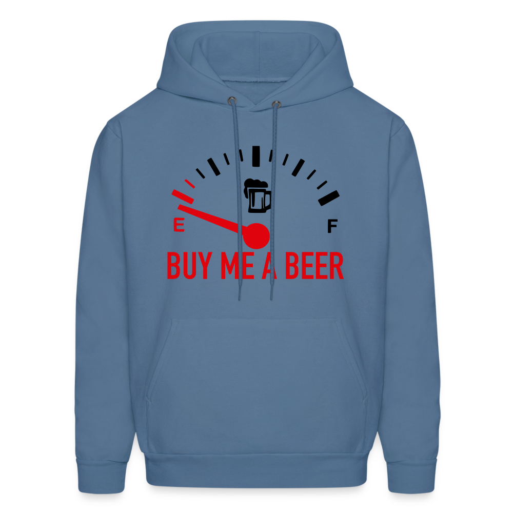 Buy Me a Beer Hoodie - Color: denim blue