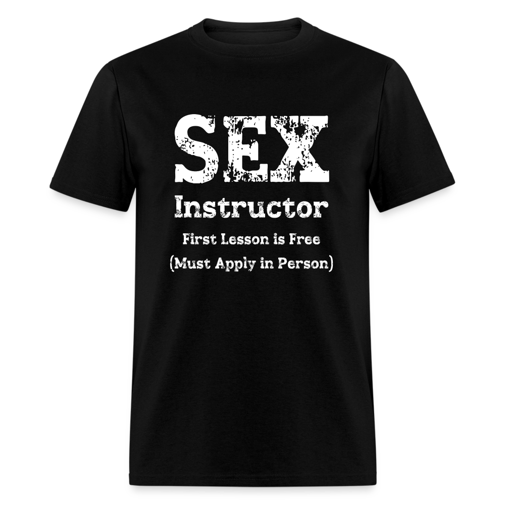 Sex Instructor T-Shirt - black