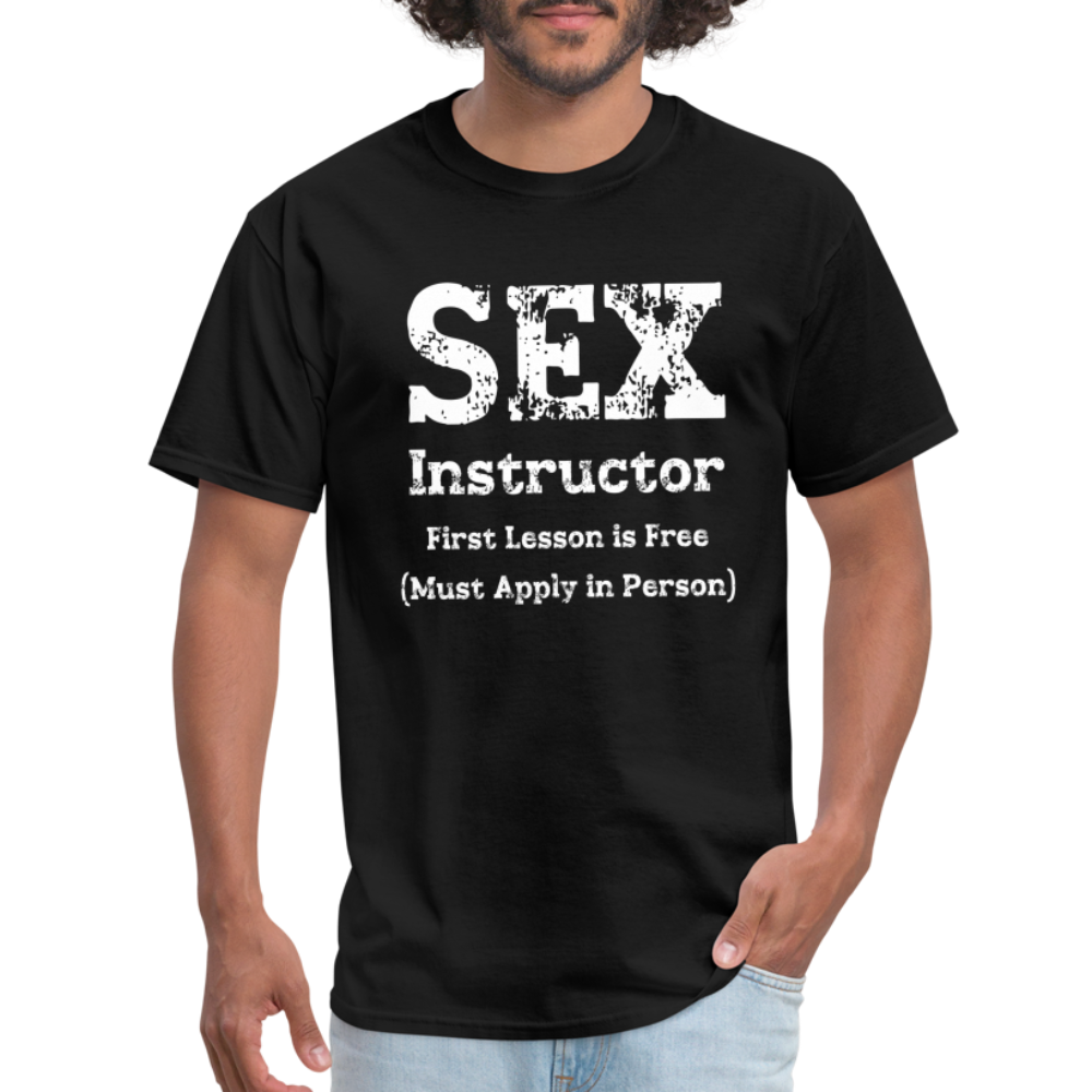 Sex Instructor T-Shirt - black