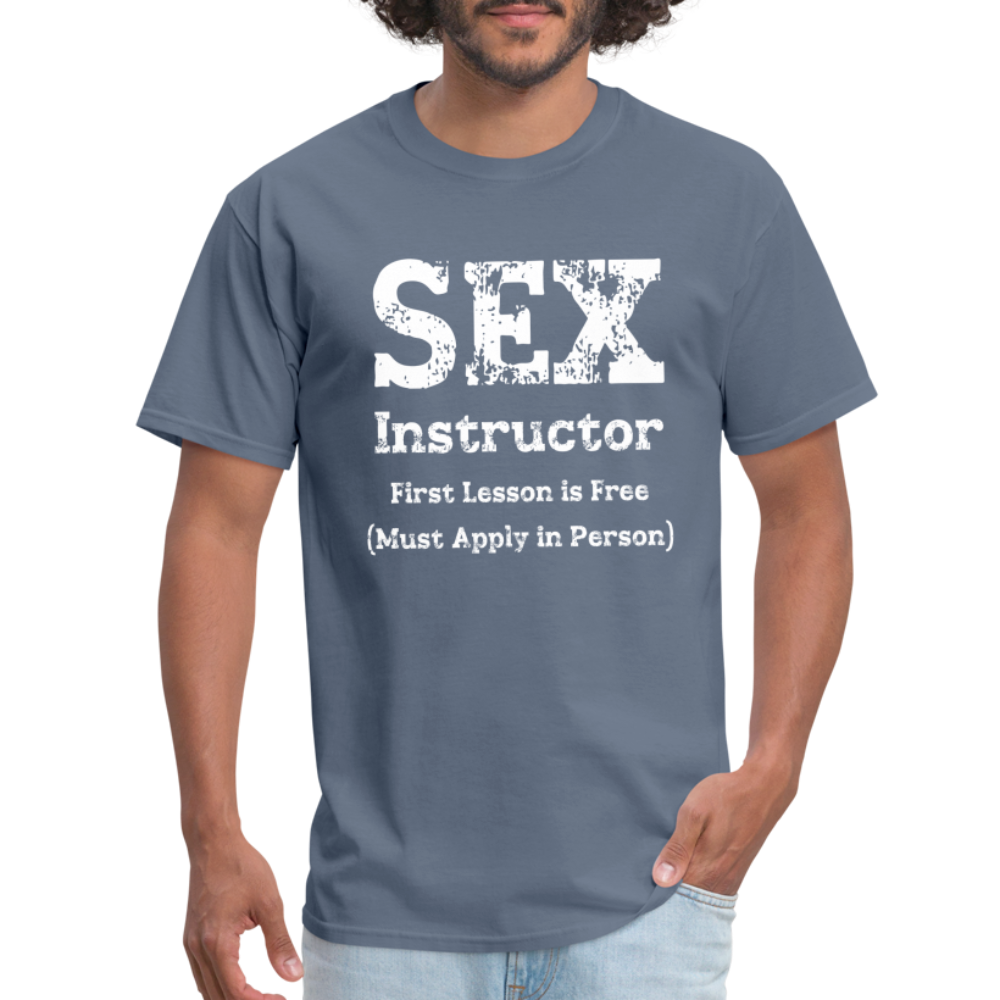 Sex Instructor T-Shirt - denim