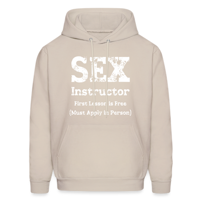 Sex Instructor Hoodie - Sand