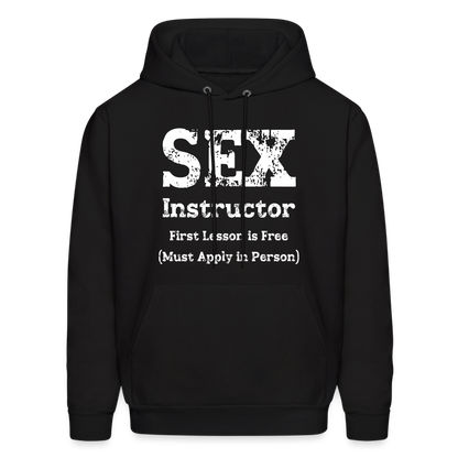 Sex Instructor Hoodie - black