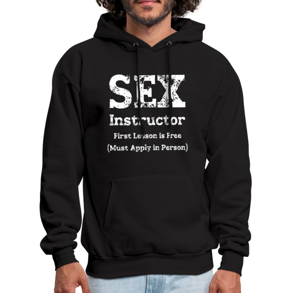 Sex Instructor Hoodie - black