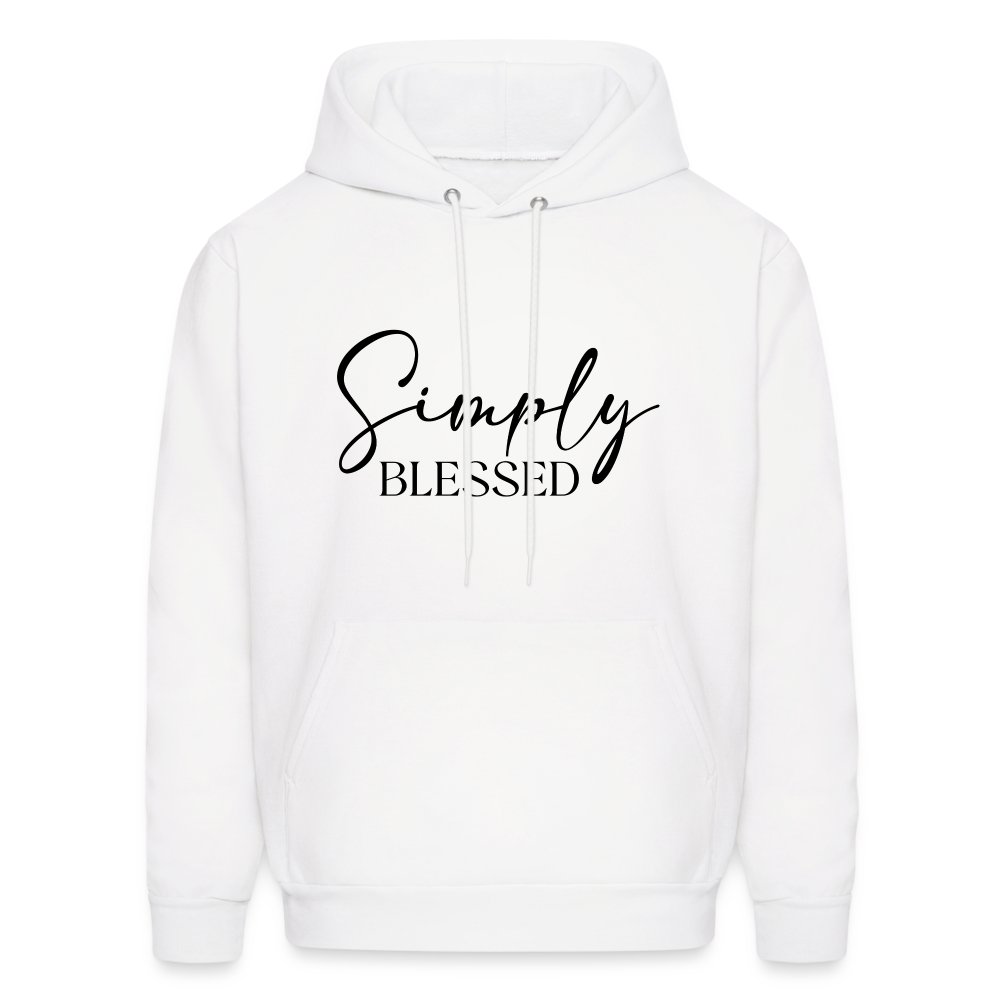 Simply Blessed Hoodie - Color: white