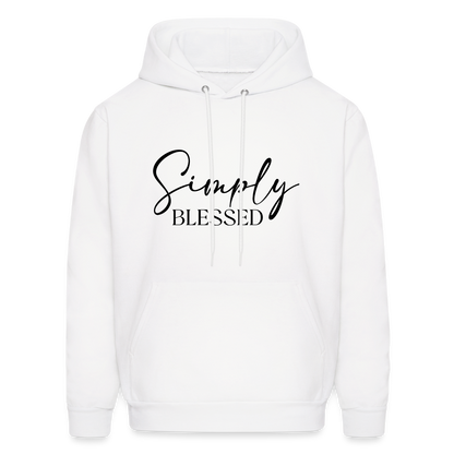 Simply Blessed Hoodie - Color: white