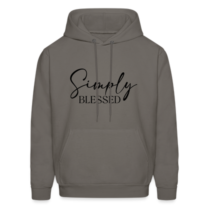 Simply Blessed Hoodie - Color: asphalt gray