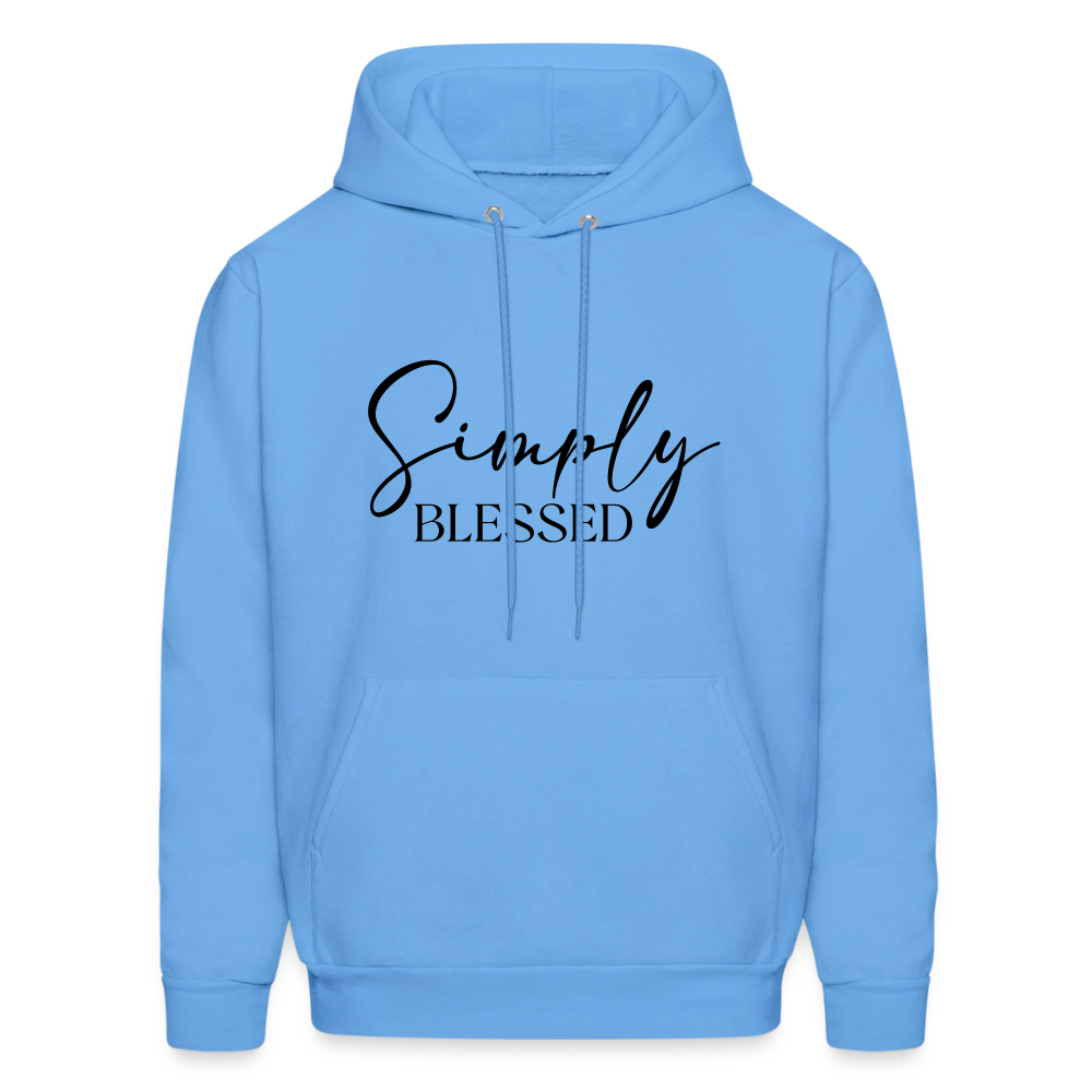 Simply Blessed Hoodie - Color: carolina blue