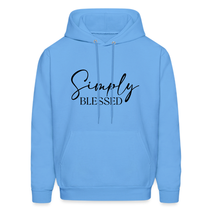 Simply Blessed Hoodie - Color: carolina blue