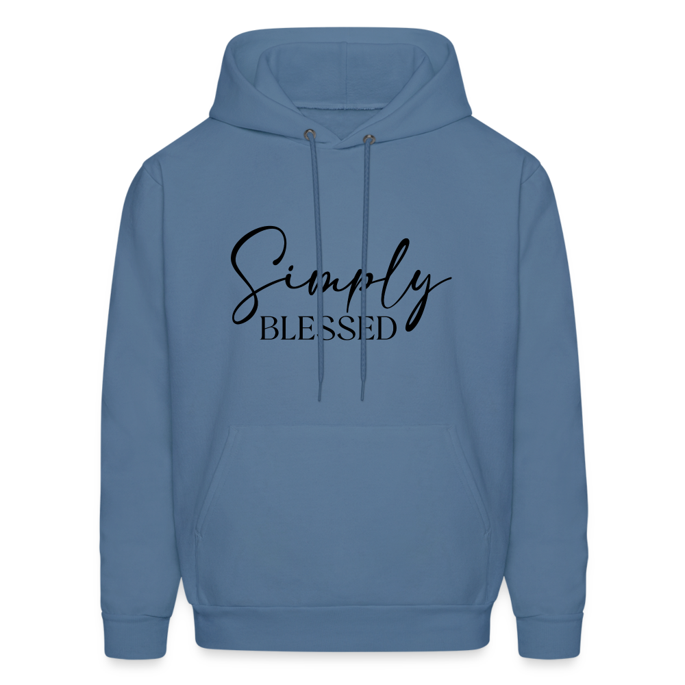 Simply Blessed Hoodie - Color: denim blue