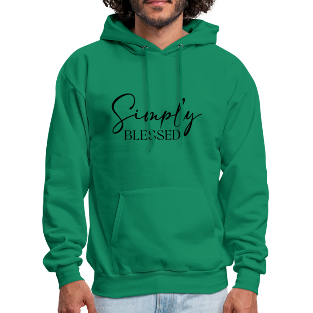 Simply Blessed Hoodie - Color: kelly green