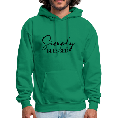 Simply Blessed Hoodie - Color: kelly green