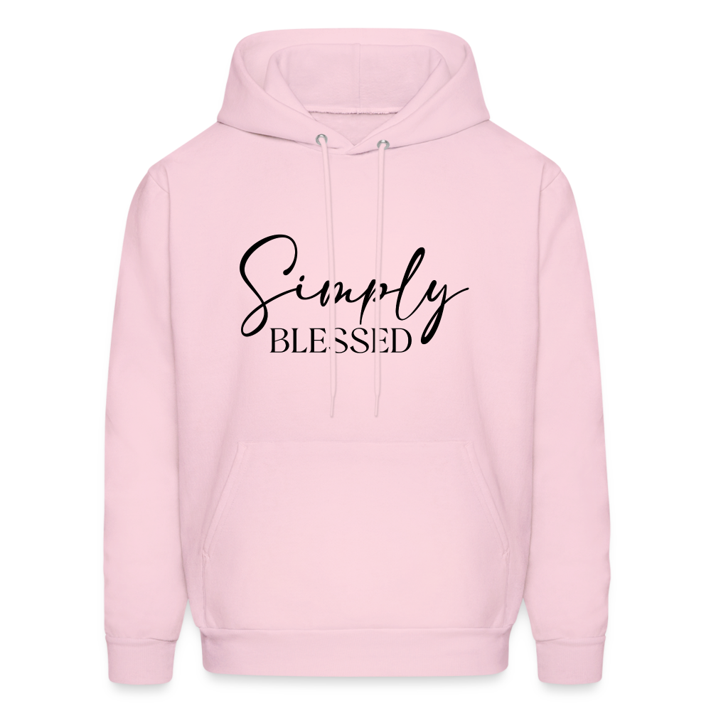 Simply Blessed Hoodie - Color: pale pink