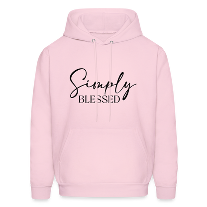 Simply Blessed Hoodie - Color: pale pink