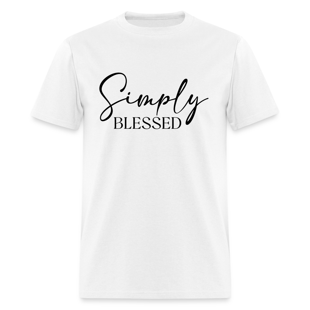 Simply Blessed T-Shirt - Color: sage