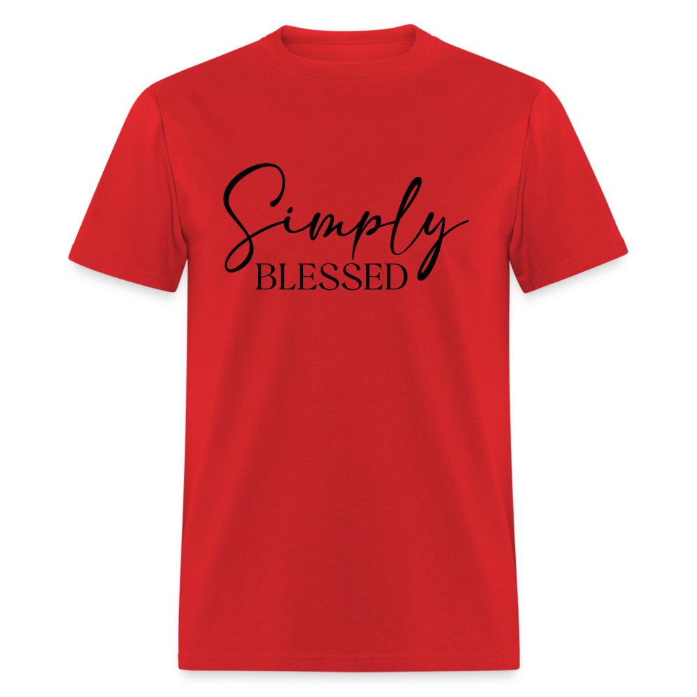 Simply Blessed T-Shirt - Color: sage