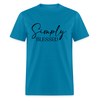 Simply Blessed T-Shirt - Color: sage