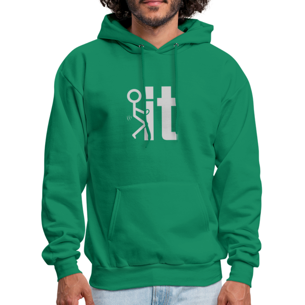 F it Hoodie (Funny & Carefree) - Color: kelly green