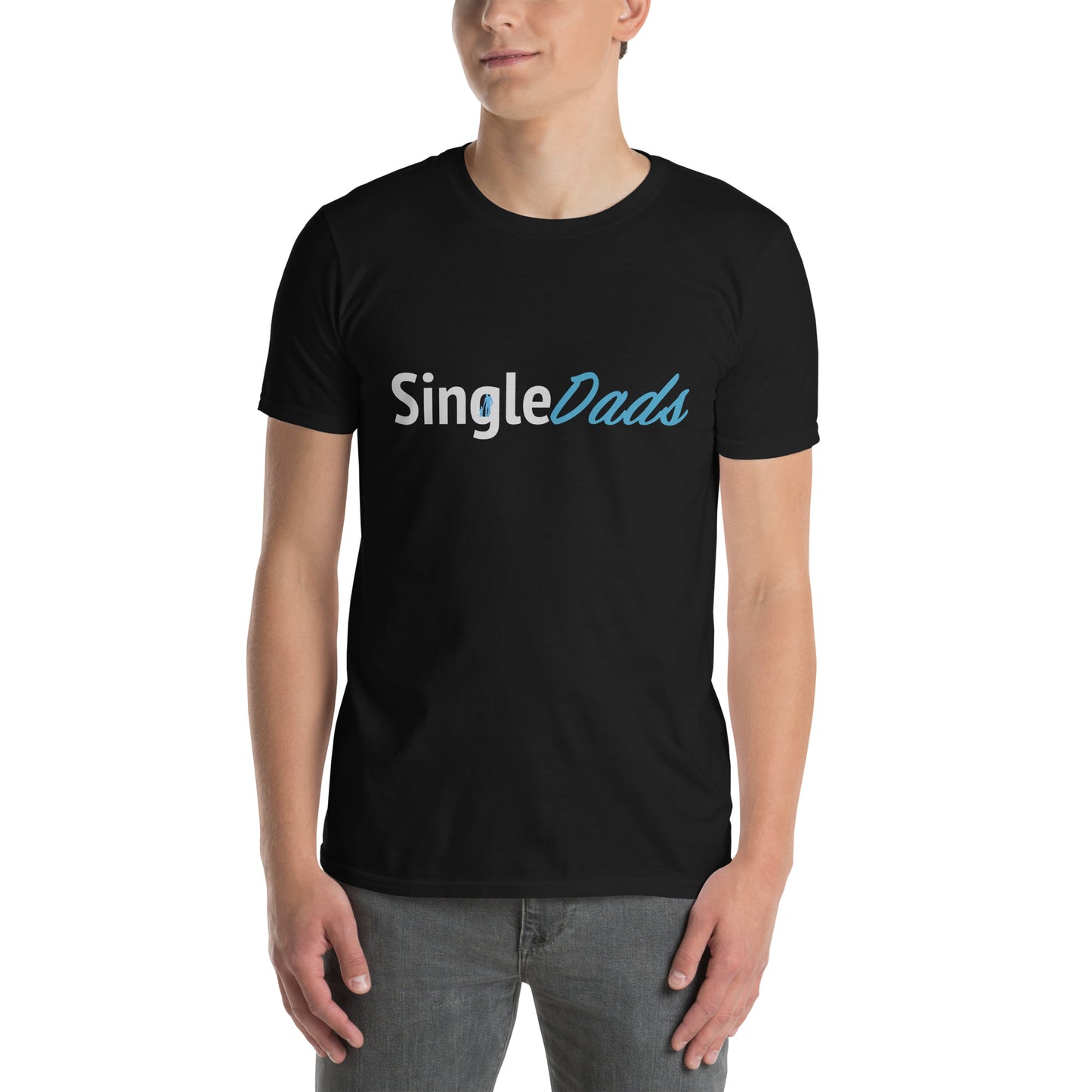 SingleDads T-Shirt Color: Black