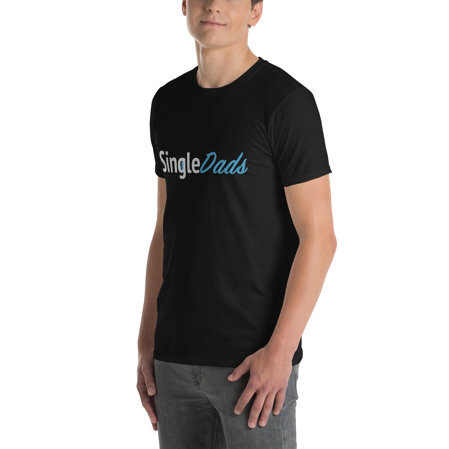 SingleDads T-Shirt Color: Black