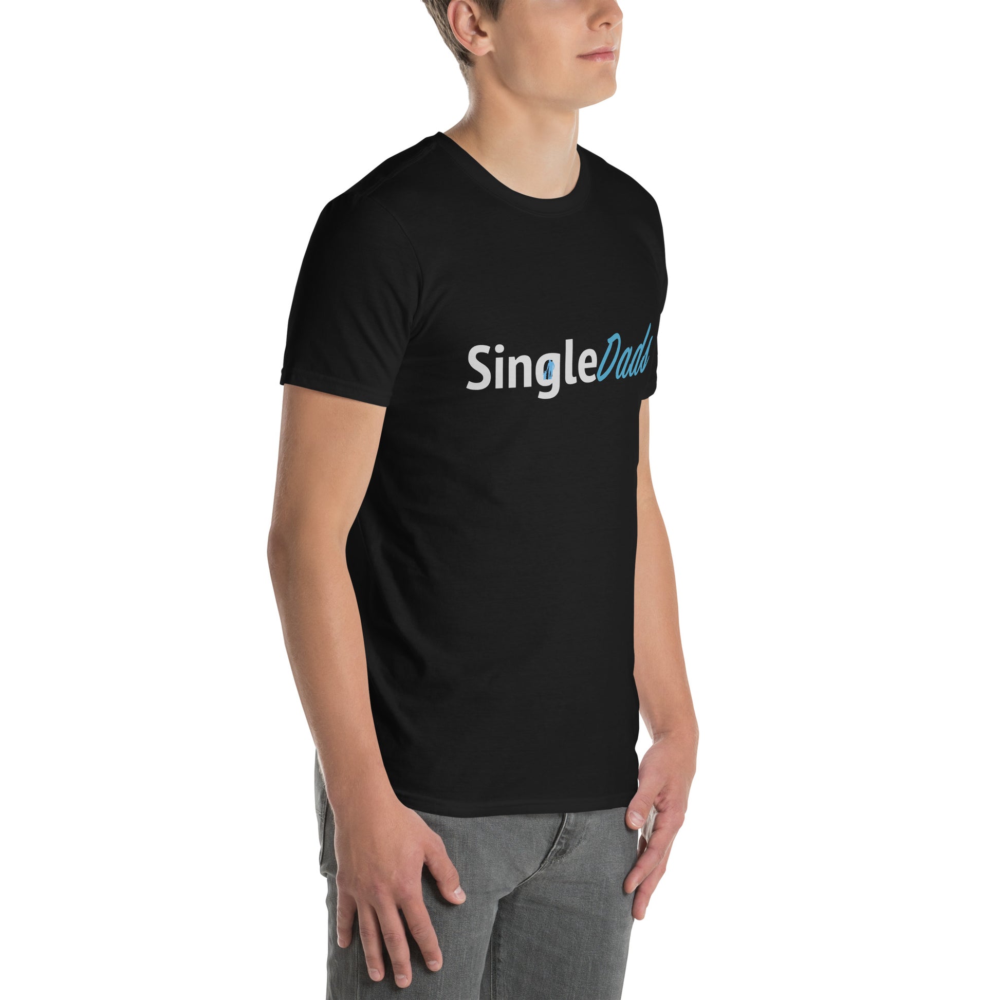 SingleDads T-Shirt Color: Black