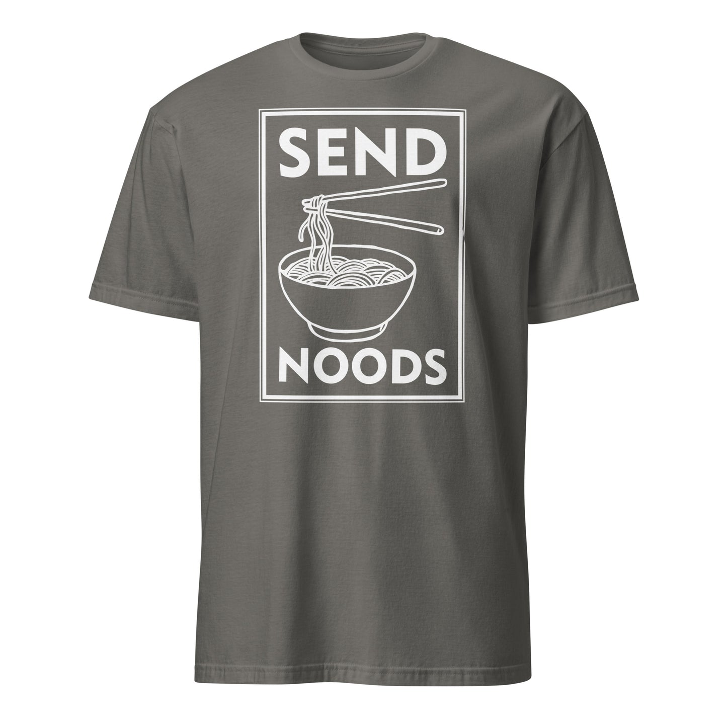 Send Noods T-Shirt - Color: Charcoal