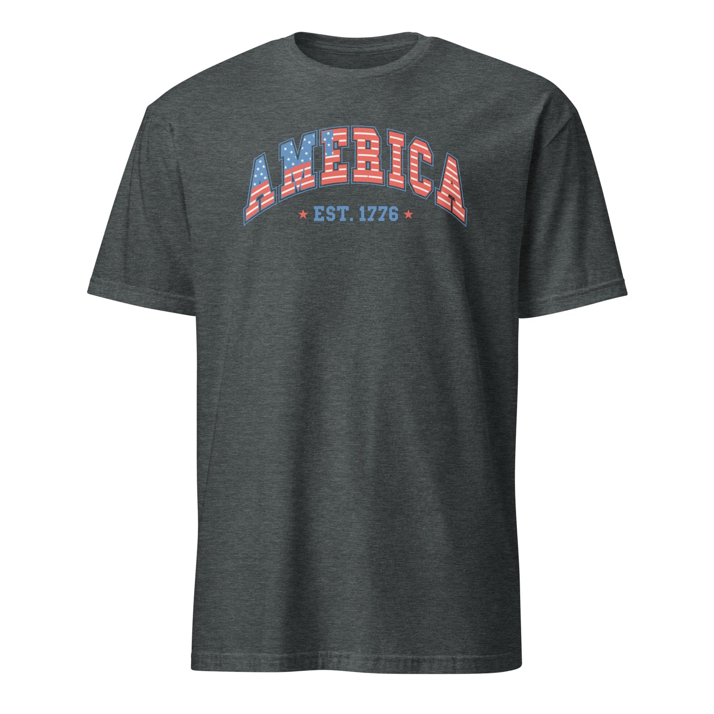 America 1776 T-Shirt - Color: Dark Heather