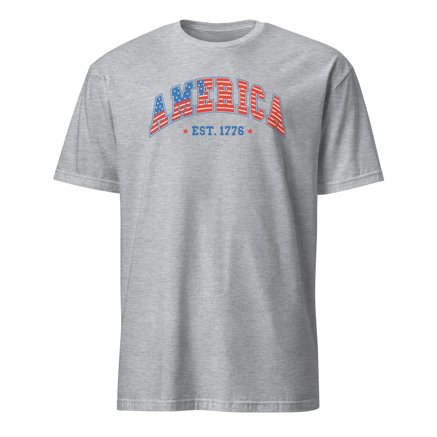 America 1776 T-Shirt - Color: Sport Grey