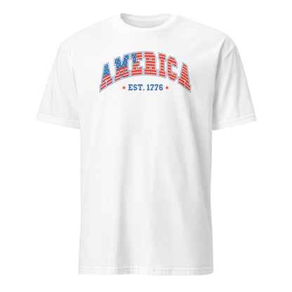 America 1776 T-Shirt - Color: White