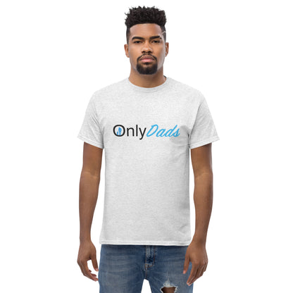 OnlyDads T-Shirt (Only Dads Graphic Tee for Fathers) Color: Cardinal