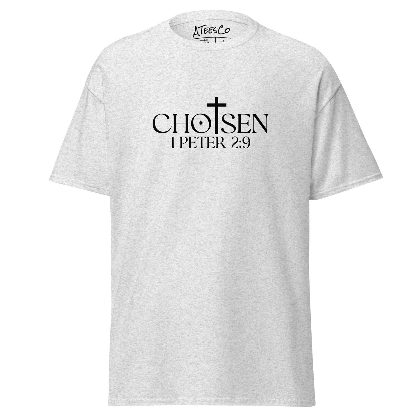 Chosen 1 Peter 2:9 T-Shirt - Color: Ash