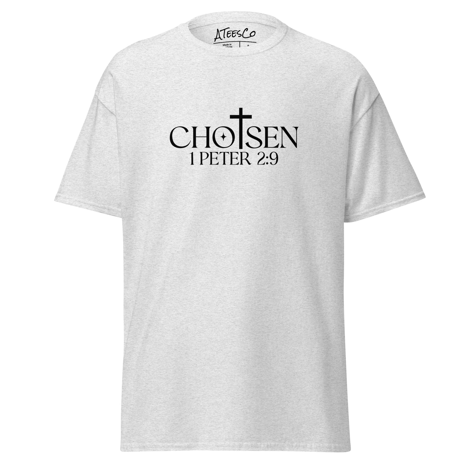 Chosen 1 Peter 2:9 T-Shirt - Color: Ash