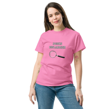 Penis Enlarger T-Shirt (Funny Adult Sexual Humor) Color: Black