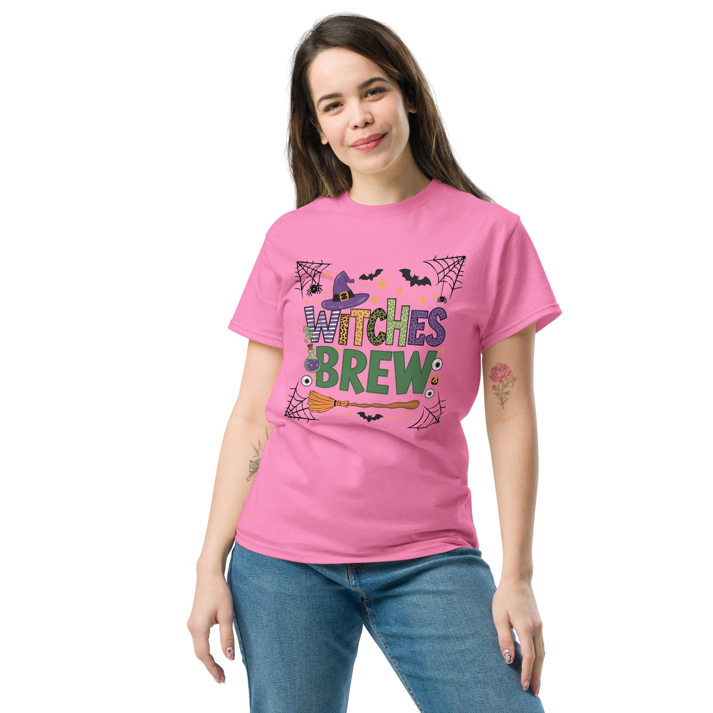 Witches Brew T-Shirt (Halloween Witch) - Color: Black