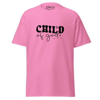 Child of God T-Shirt - Color: Azalea