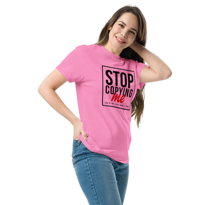 Stop Copying Me T-Shirt - Color: Royal