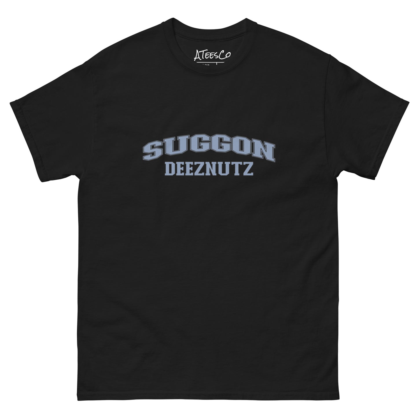 Suggon Deeznutz Graphic Tee Shirt Color: Black