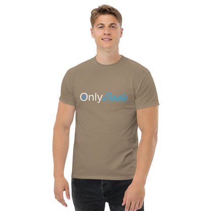 OnlyDads T-Shirt (Only Dads Graphic Tee for Fathers) Color: Maroon