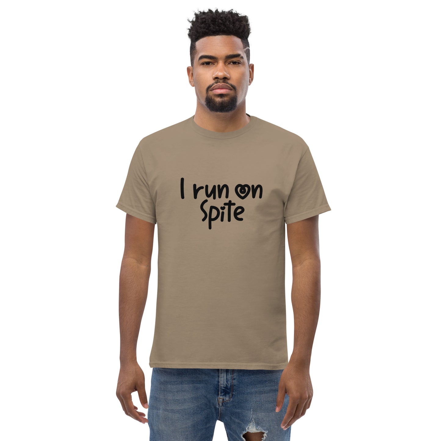 I Run On Spite T-Shirt - Color: Red