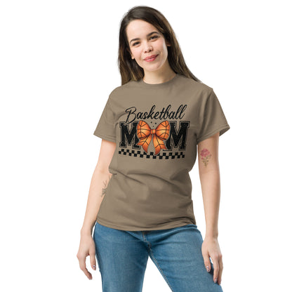 Basketball Mom T-Shirt - Color: Brown Savana