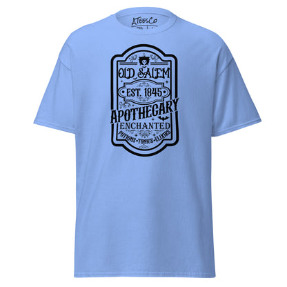 Old Salem Enchanted Apothecary (Halloween) T-Shirt Color: Carolina Blue