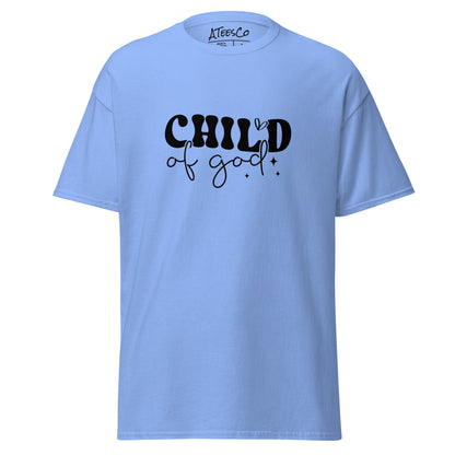 Child of God T-Shirt - Color: Carolina Blue