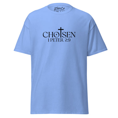 Chosen 1 Peter 2:9 T-Shirt - Color: Carolina Blue