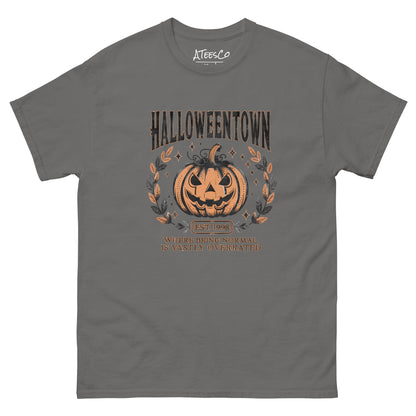 Halloweentown T-Shirt (Where Normal is Overrated) Color: Charcoal