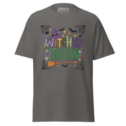 Witches Brew T-Shirt (Halloween Witch) - Color: Charcoal